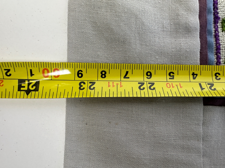 Pair Of Handmade Hmong Tapestries By May Xiong Yang And Maria Xiong 23.5 X 19.5 And 22.5 X 26 [Photo 10]