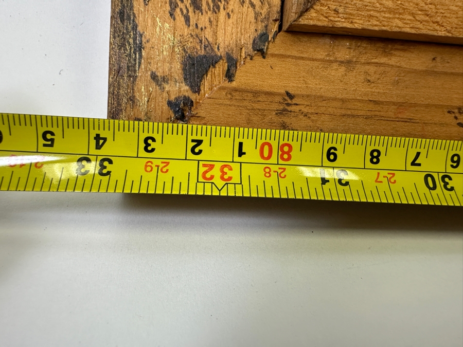 John Carrol Hooper Original Oil Painting On Canvas Mayan Ceremony 27 X 10.5 Framed 33 X 16 [Photo 15]