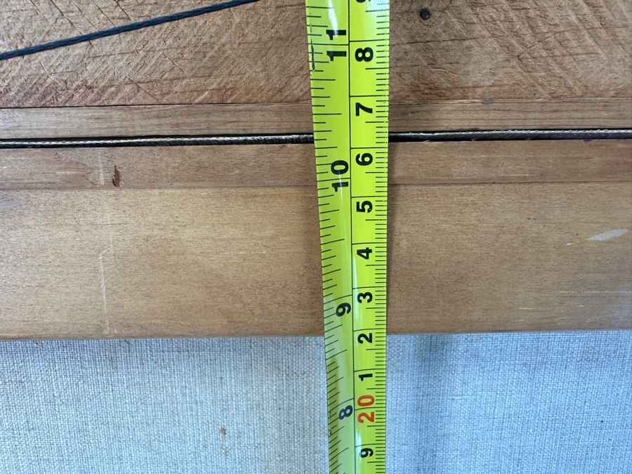 John Carrol Hooper Original Oil Painting On Canvas Mayan Ceremony 27 X 10.5 Framed 33 X 16 [Photo 14]