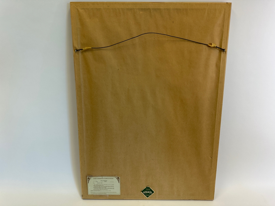 Chuck Ren Hand Signed Limited Edition Print Titled 'Deliverance' Numbered 178 Of 1,900 15 X 23 Framed 22.5 X 31.5 [Photo 9]