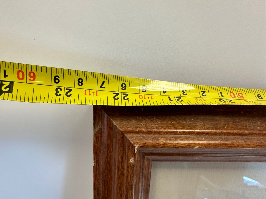 Chuck Ren Hand Signed Limited Edition Print Titled 'Deliverance' Numbered 178 Of 1,900 15 X 23 Framed 22.5 X 31.5 [Photo 13]