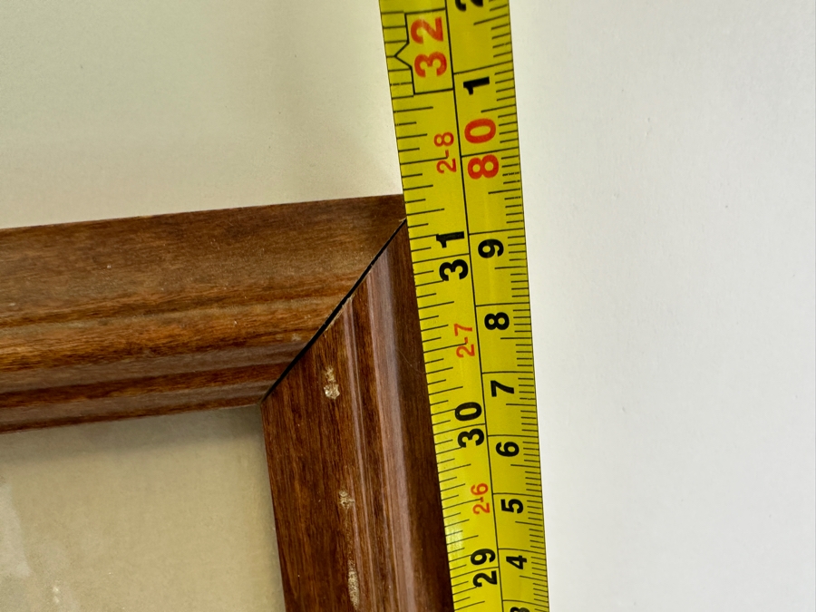 Chuck Ren Hand Signed Limited Edition Print Titled 'Deliverance' Numbered 178 Of 1,900 15 X 23 Framed 22.5 X 31.5 [Photo 14]