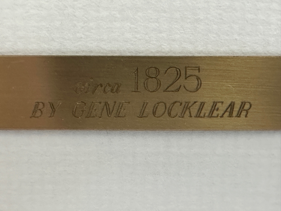 Gene Locklear (B. 1949, American / Former Padres Baseball Player) Original Native American Charcoal Drawing On Paper 16 X 24.5 Framed 25.5 X 33.5 [Photo 10]