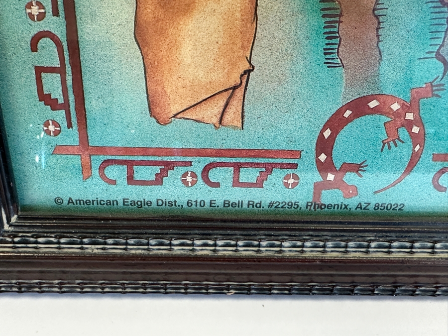 Framed Print Tribes Of The Indian Nation 26.5 X 20.5 [Photo 5]