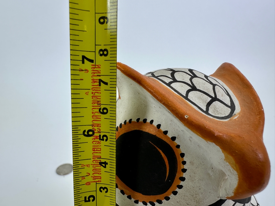 Eva Histia (1914-2005) Acoma New Mexico Pueblo Owl Pottery Figurine 7H [Photo 12]