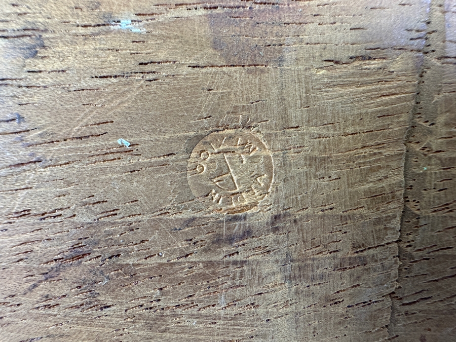 Relief Carved Wooden Mexican Wall Plaque By J. Pinal 5.5W X 10H X 4D [Photo 11]