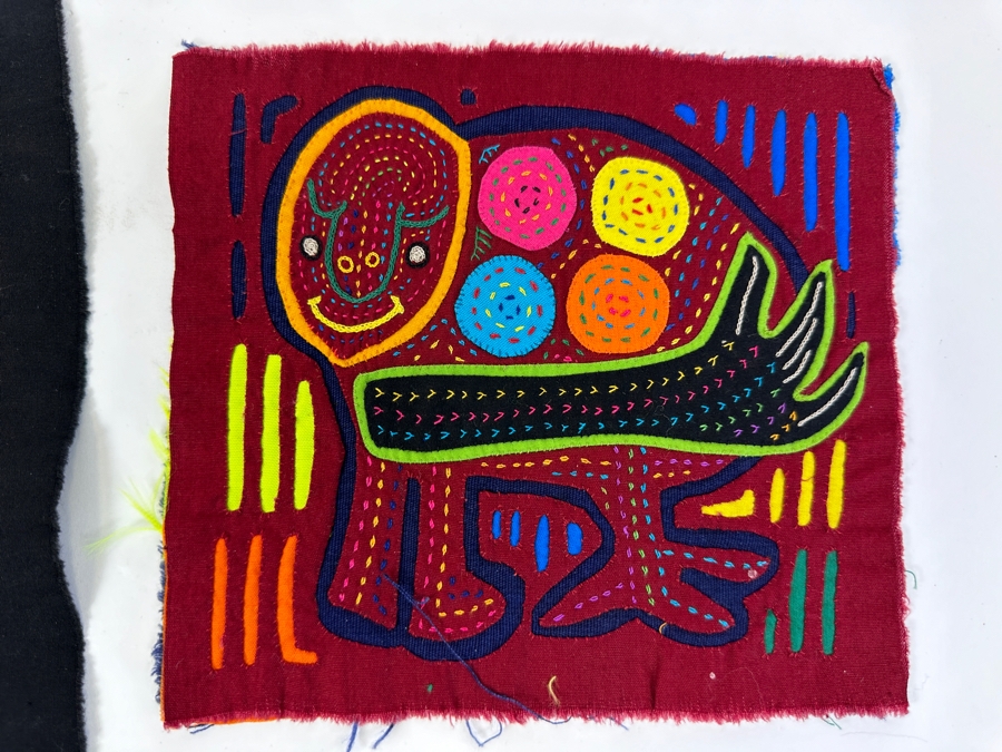 (4) Vintage Molas From Panama [Photo 2]