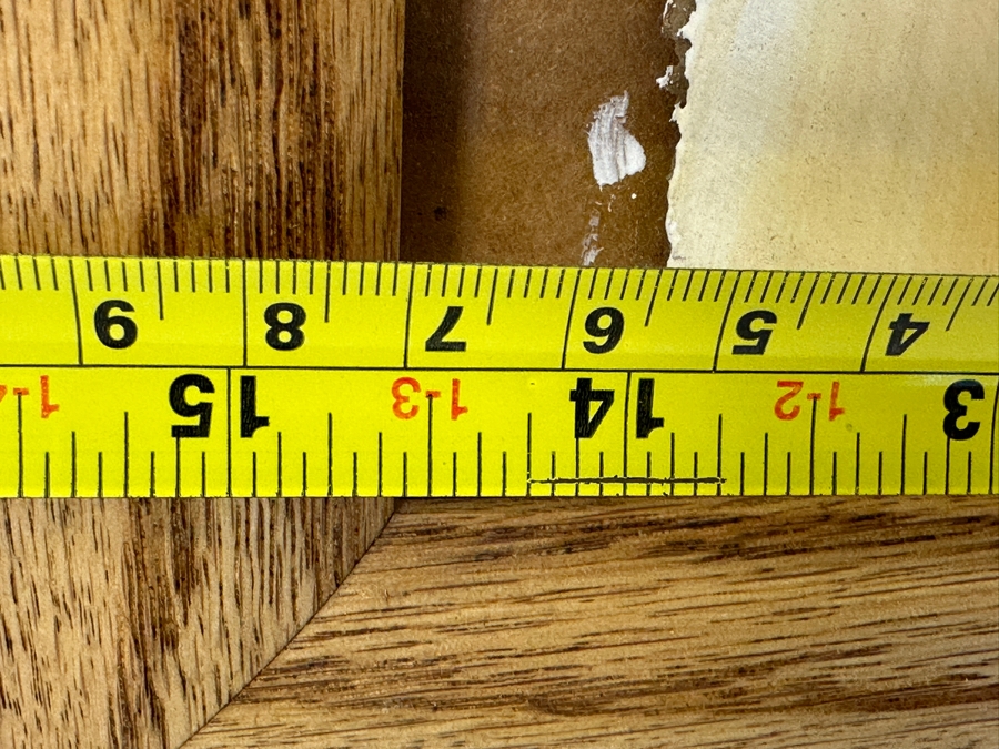 John Carrol Hooper Vintage 1938 Original Portrait Mixed-Media Painting Titled 'Victorio Apache War Chief' 14.5 X 19.5 Framed 17.5 X 22.5 [Photo 15]