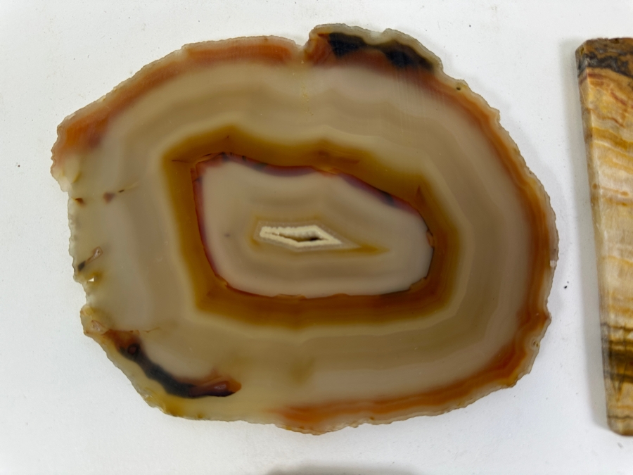 Collection Of Four Sliced Polished Agates [Photo 2]