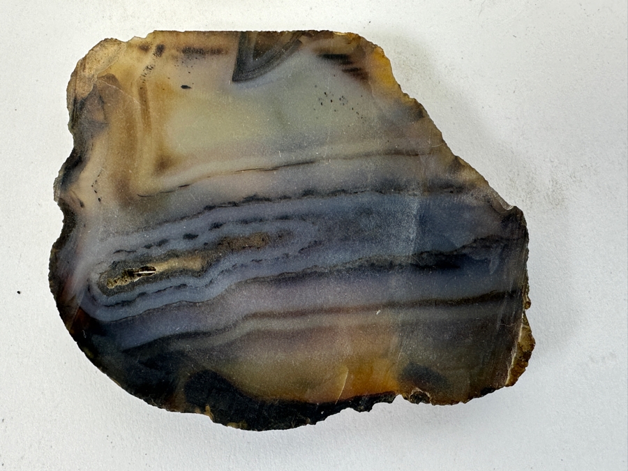 Collection Of Four Sliced Polished Agates [Photo 6]