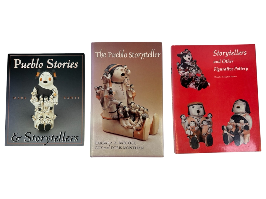 Three Books On Pueblo Storytellers Figurative Pottery [Photo 1]