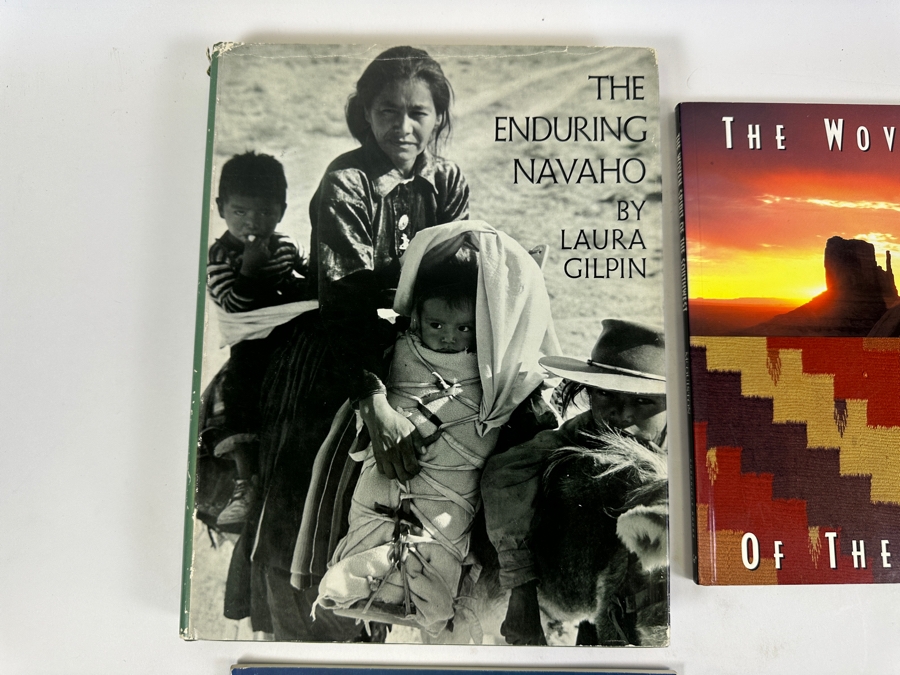 Four Books: The Enduring Navaho, The Woven Spirit Of The Southwest, Southwest Museum & Seven Families In Pueblo Pottery [Photo 2]