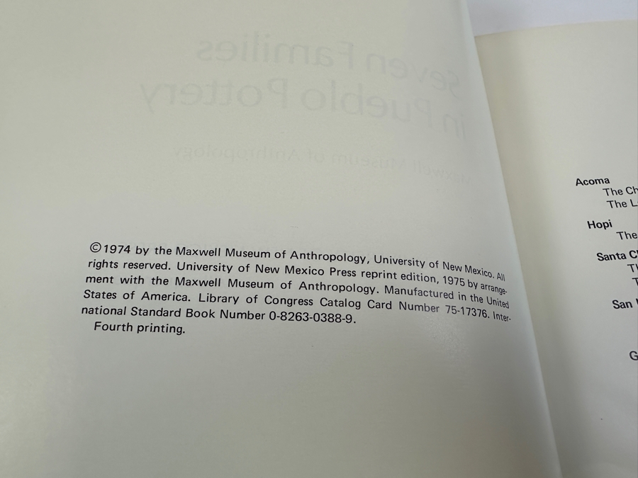 Four Books: The Enduring Navaho, The Woven Spirit Of The Southwest, Southwest Museum & Seven Families In Pueblo Pottery [Photo 7]