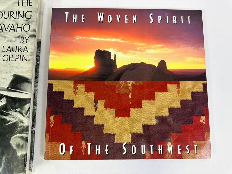 Four Books: The Enduring Navaho, The Woven Spirit Of The Southwest, Southwest Museum & Seven Families In Pueblo Pottery [Photo 3]