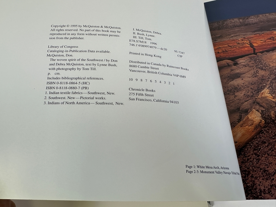 Four Books: The Enduring Navaho, The Woven Spirit Of The Southwest, Southwest Museum & Seven Families In Pueblo Pottery [Photo 8]