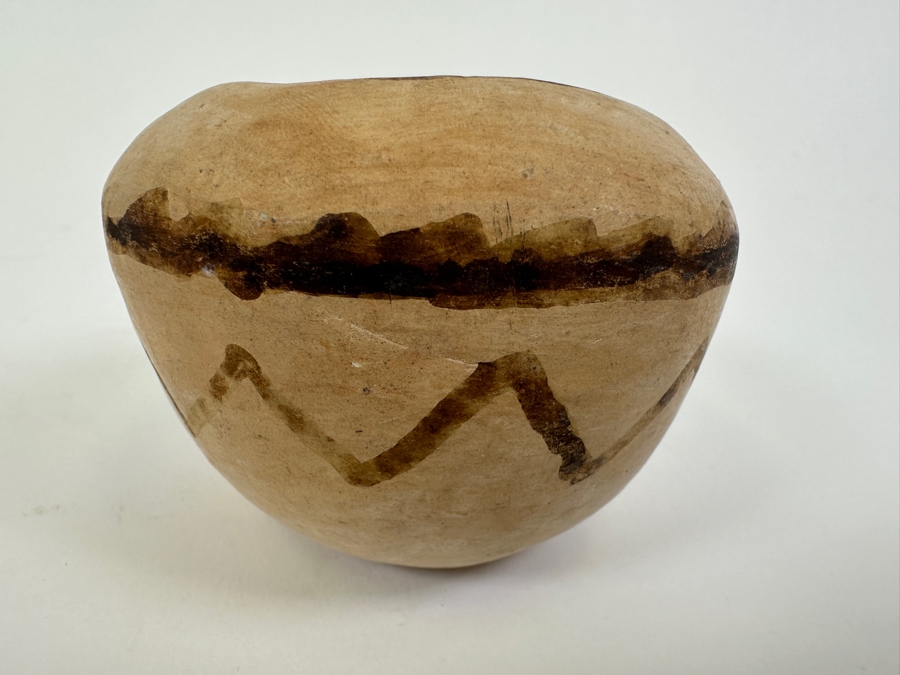 Three Small Handmade Pottery Pieces Largest Measures 2.5H [Photo 12]