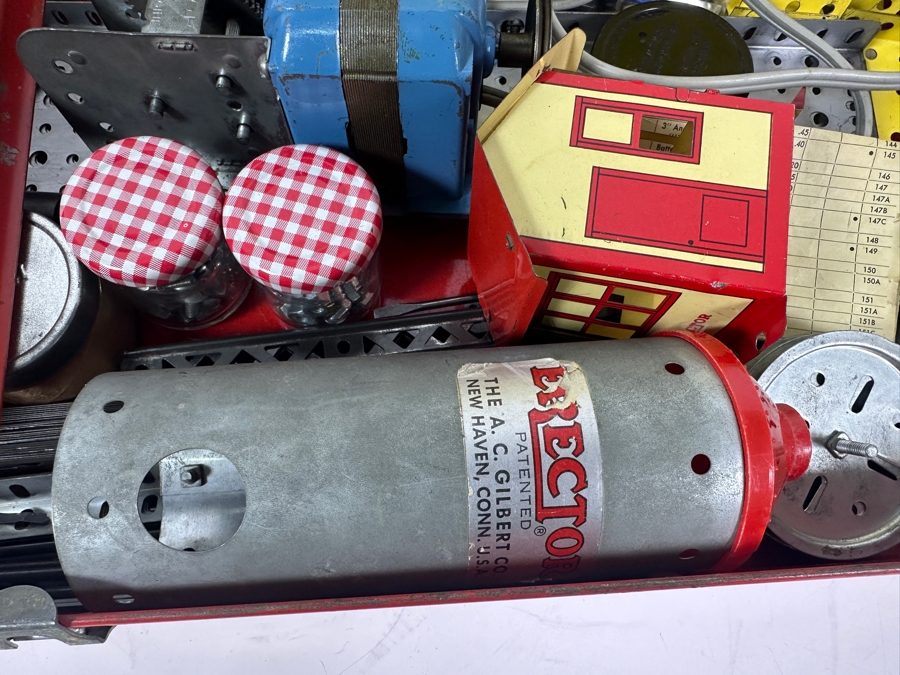 JUST ADDED - Vintage Gilbert Erector Set 20.5W X 12D X 3.5H [Photo 7]