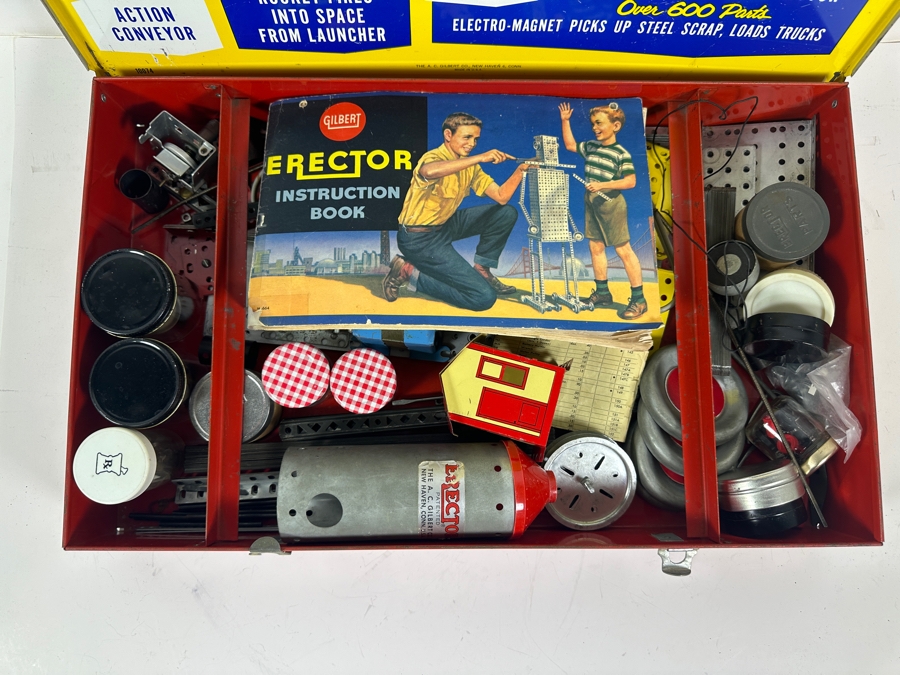 JUST ADDED - Vintage Gilbert Erector Set 20.5W X 12D X 3.5H [Photo 3]