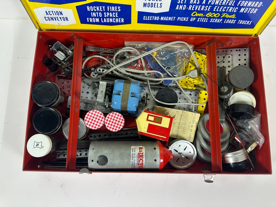 JUST ADDED - Vintage Gilbert Erector Set 20.5W X 12D X 3.5H [Photo 6]