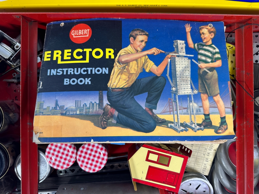 JUST ADDED - Vintage Gilbert Erector Set 20.5W X 12D X 3.5H [Photo 4]