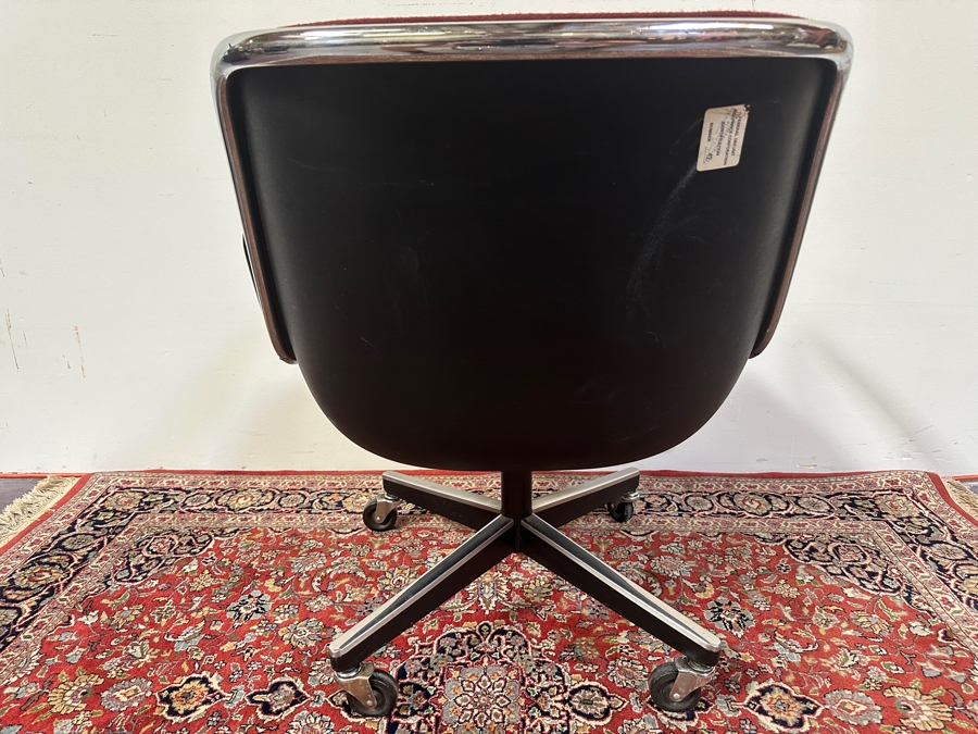 JUST ADDED - Vintage Knoll Charles Pollock Mid-Century Modern Executive Chair [Photo 8]