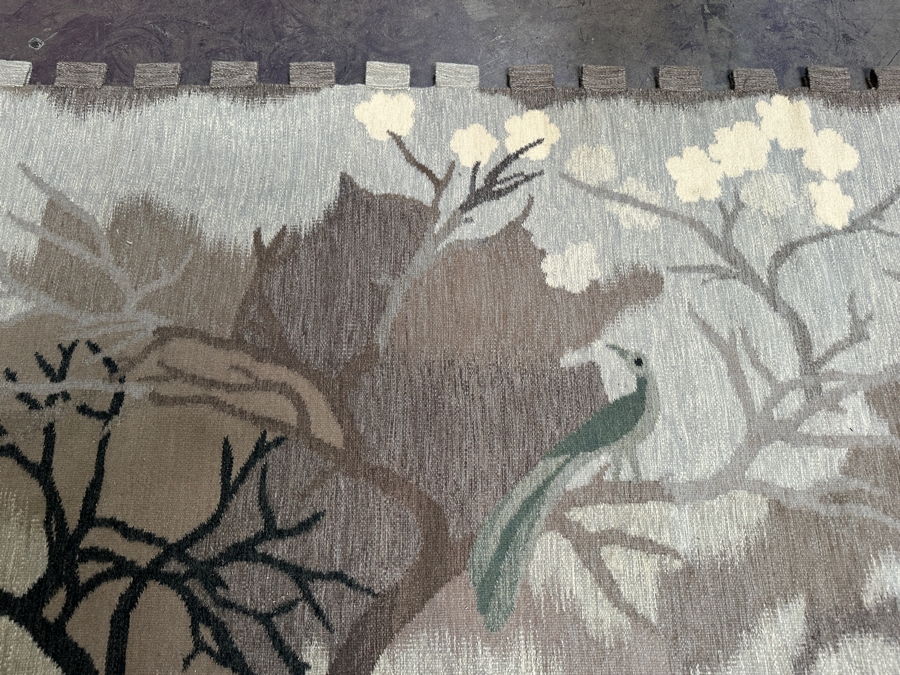 JUST ADDED - Vintage Signed Mexican Wall Tapestry Signed Manjul 71W X 48H [Photo 4]