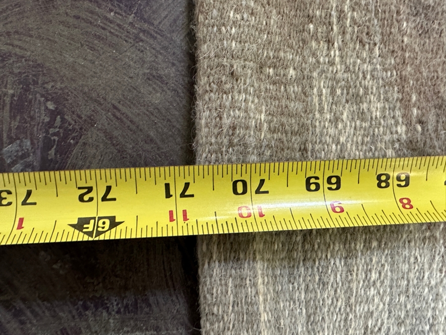 JUST ADDED - Vintage Signed Mexican Wall Tapestry Signed Manjul 71W X 48H [Photo 7]