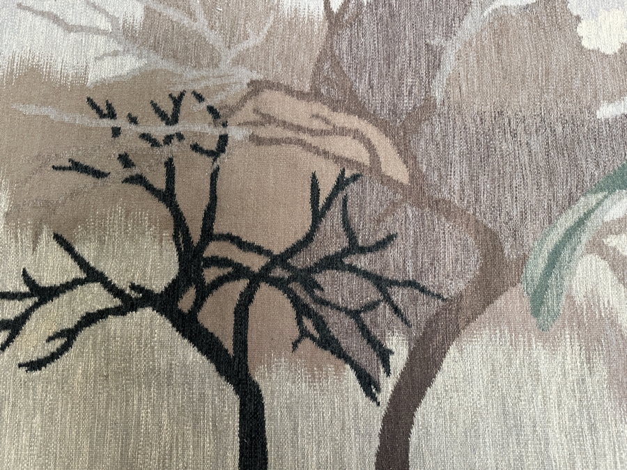 JUST ADDED - Vintage Signed Mexican Wall Tapestry Signed Manjul 71W X 48H [Photo 3]