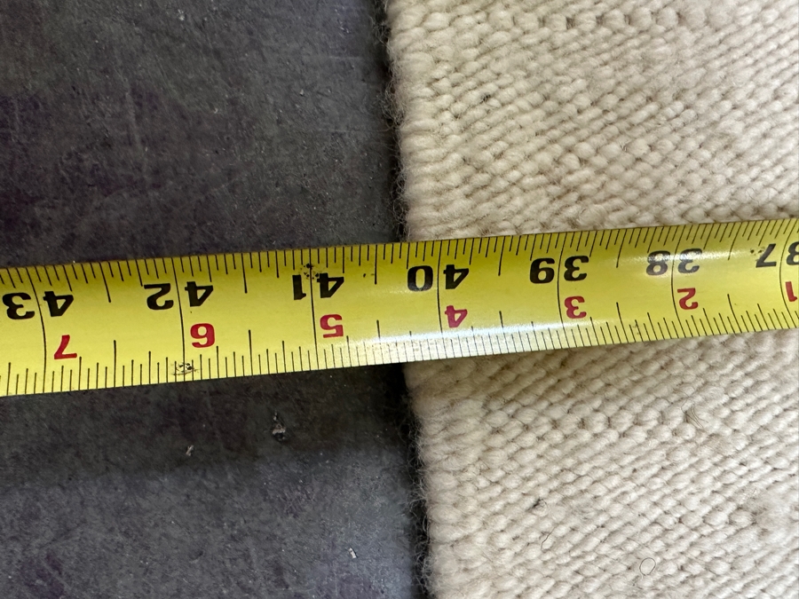 JUST ADDED - Vintage Polish Handwoven Wool Tapestry For Cepelia Ryneczek Designer Stawicka 40W X 45H [Photo 9]