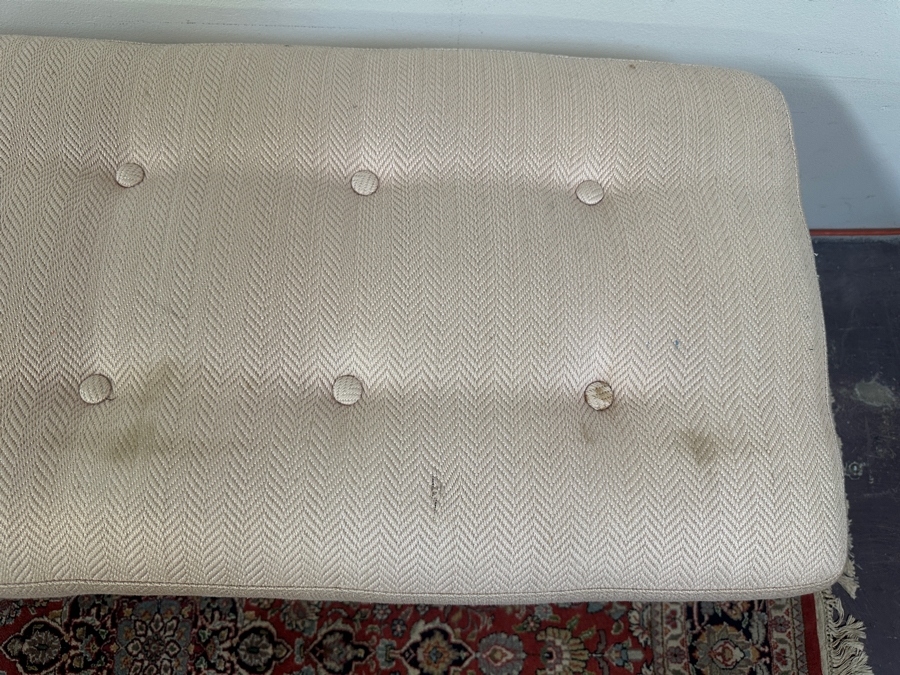 JUST ADDED - Mid-Century Bench 48W X 17D X 20H [Photo 5]