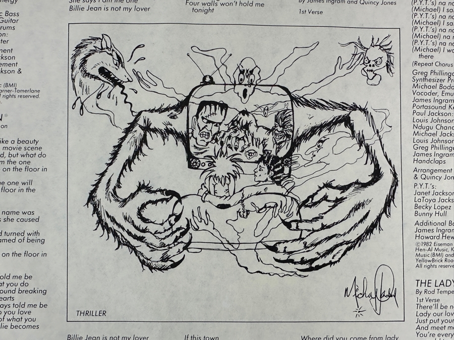 JUST ADDED - Michael Jackson Thriller Vinyl Record [Photo 5]