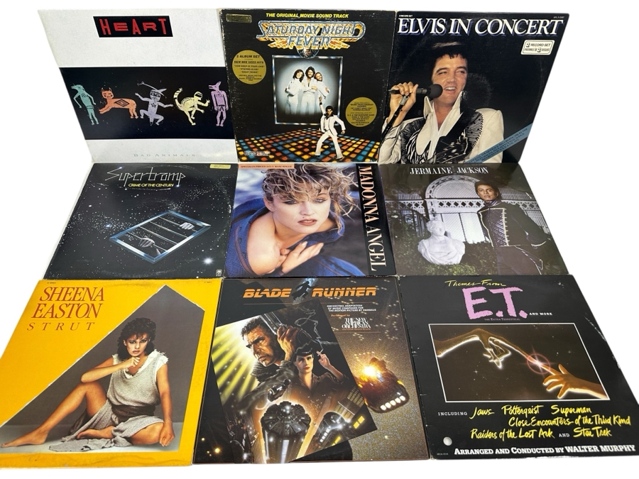 JUST ADDED - (9) Vinyl Record Lot [Photo 1]