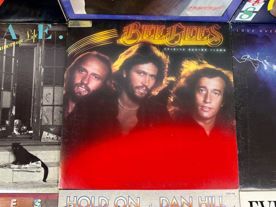 JUST ADDED - (9) Vinyl Record Lot With Signed Dan Hill Record [Photo 5]