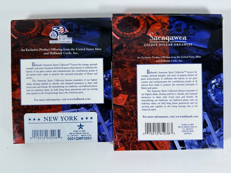 JUST ADDED - Hallmark American Spirit Collection of US Mint Holiday Christmas Ornaments [Photo 5]