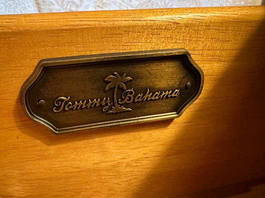 JUST ADDED - Pair Of Tommy Bahama Night Stands From A Rancho Santa Fe Casita (Rarely If Ever Used) 32W X 20D X 29.5H Retails $2,000+ [Photo 9]