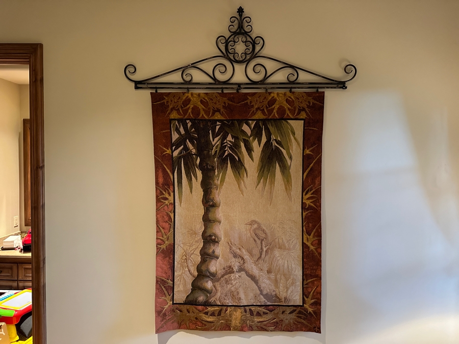JUST ADDED - Tropical Tapestry By Tapestries, Ltd. High Point, North Carolina From A Rancho Santa Fe Casita 39.5W X 57H [Photo 2]