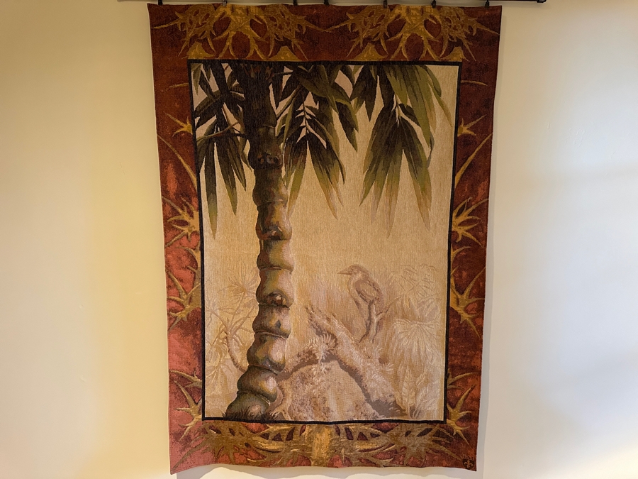 JUST ADDED - Tropical Tapestry By Tapestries, Ltd. High Point, North Carolina From A Rancho Santa Fe Casita 39.5W X 57H [Photo 4]