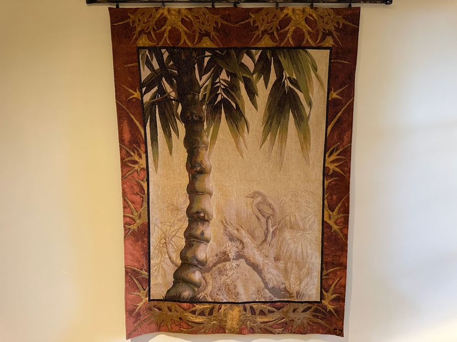 JUST ADDED - Tropical Tapestry By Tapestries, Ltd. High Point, North Carolina From A Rancho Santa Fe Casita 39.5W X 57H [Photo 3]