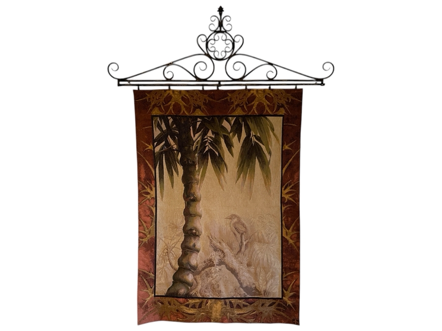 JUST ADDED - Tropical Tapestry By Tapestries, Ltd. High Point, North Carolina From A Rancho Santa Fe Casita 39.5W X 57H [Photo 1]
