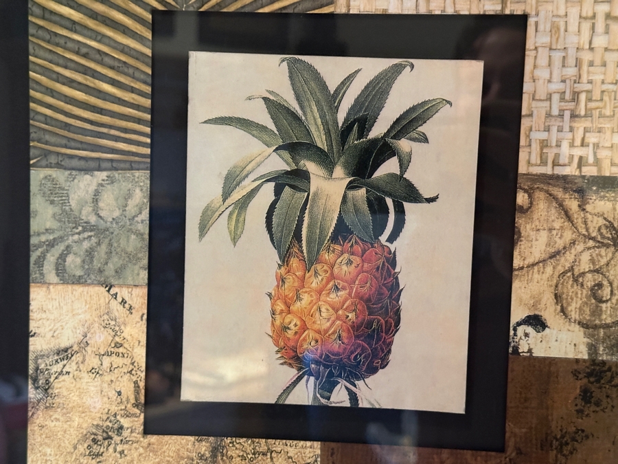 JUST ADDED - Tommy Bahama Pineapple Artwork 31'W x 37'H [Photo 4]