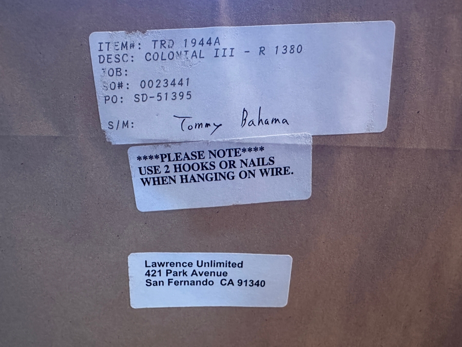 JUST ADDED - Tommy Bahama Banana Artwork 31'W x 37'H [Photo 5]