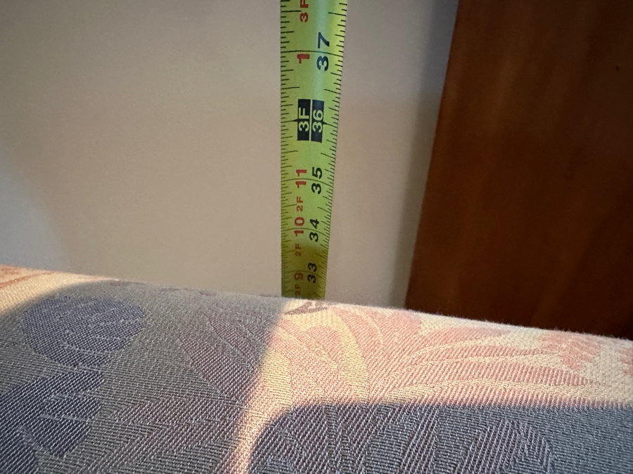 JUST ADDED - Lexington Upholstered Armchair with Ottoman From A Rancho Santa Fe Casita (Rarely Used) (Chair - 30W x 35D x 33H) (Ottoman - 27W x 22D x 17H) [Photo 15]