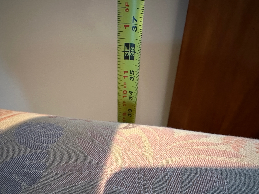 JUST ADDED - Lexington Upholstered Armchair with Ottoman From A Rancho Santa Fe Casita (Rarely Used) (Chair - 30W x 35D x 33H) (Ottoman - 27W x 22D x 17H) [Photo 14]