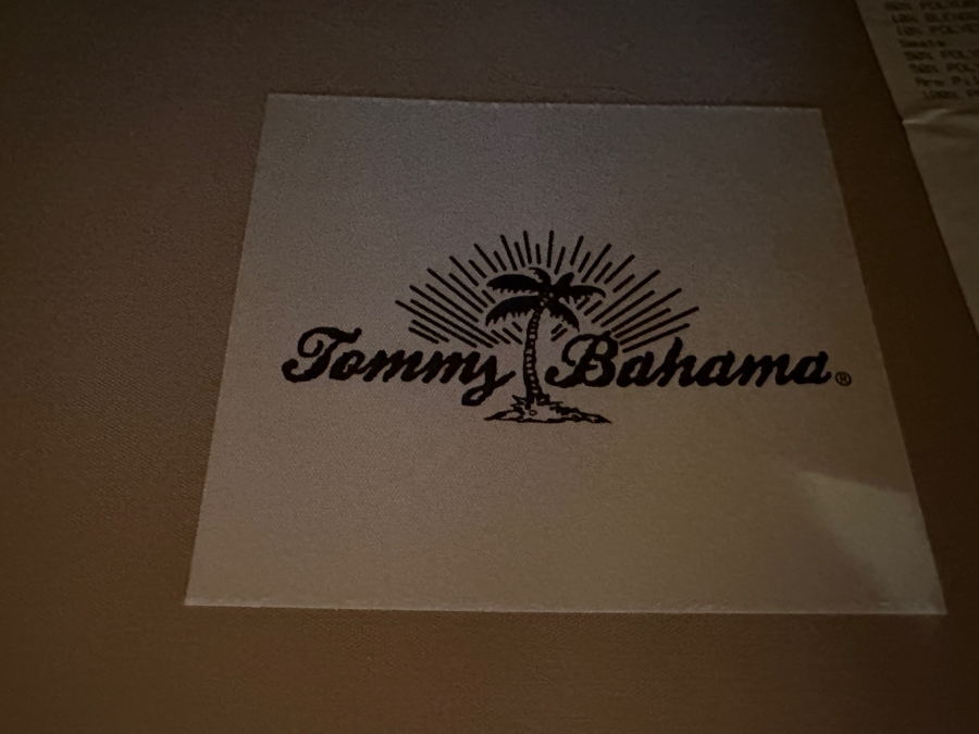 JUST ADDED - Tommy Bahama Wood Framed and Upholstered Sofa From A Rancho Santa Fe Casita (Rarely Used) 89'W x 43'D x 37'H Retails $5,000+ [Photo 7]