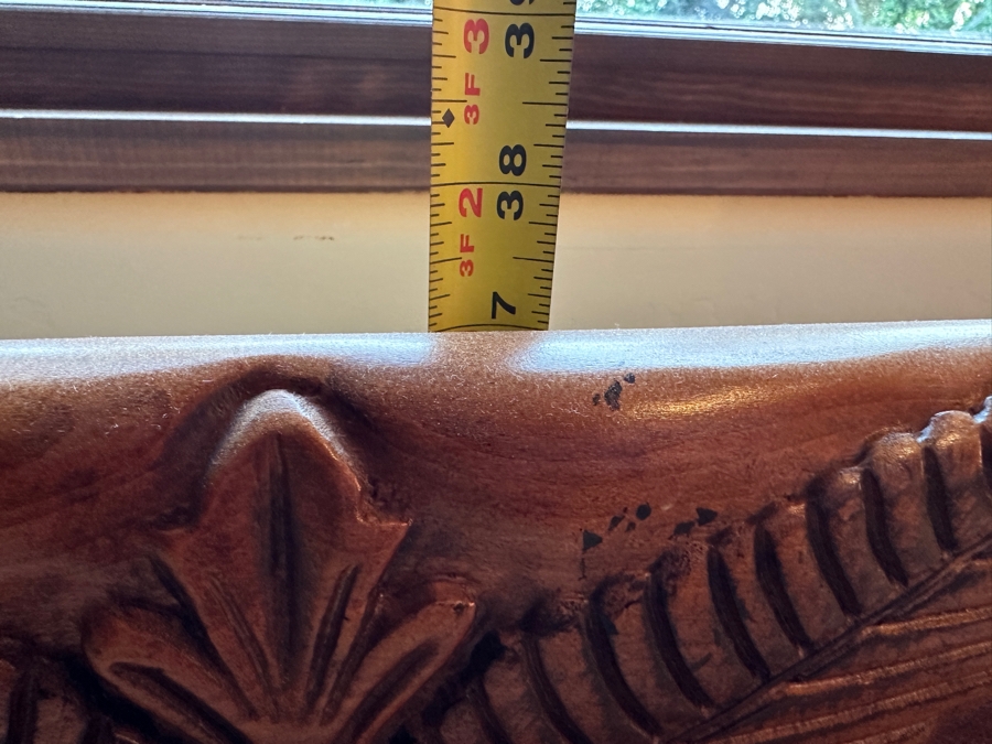 JUST ADDED - Tommy Bahama Wood Framed and Upholstered Sofa From A Rancho Santa Fe Casita (Rarely Used) 89'W x 43'D x 37'H Retails $5,000+ [Photo 10]