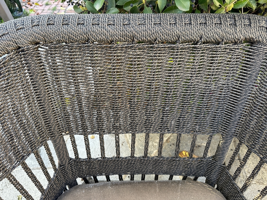 Outdoor Furniture Set With Pair Of Armchairs With Ottomans And Glass Top Side Table By Lane Venture [Photo 13]