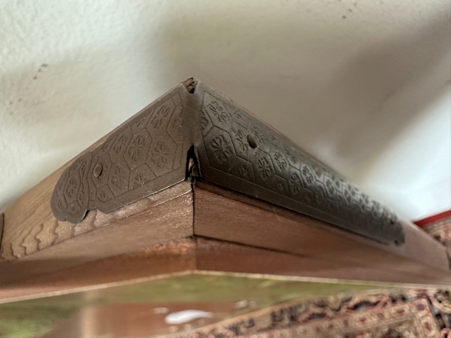 Vintage Japanese Hand Painted 4-Panel Screen Of A Red-Crowned Crane Signed 65W X 36H [Photo 13]