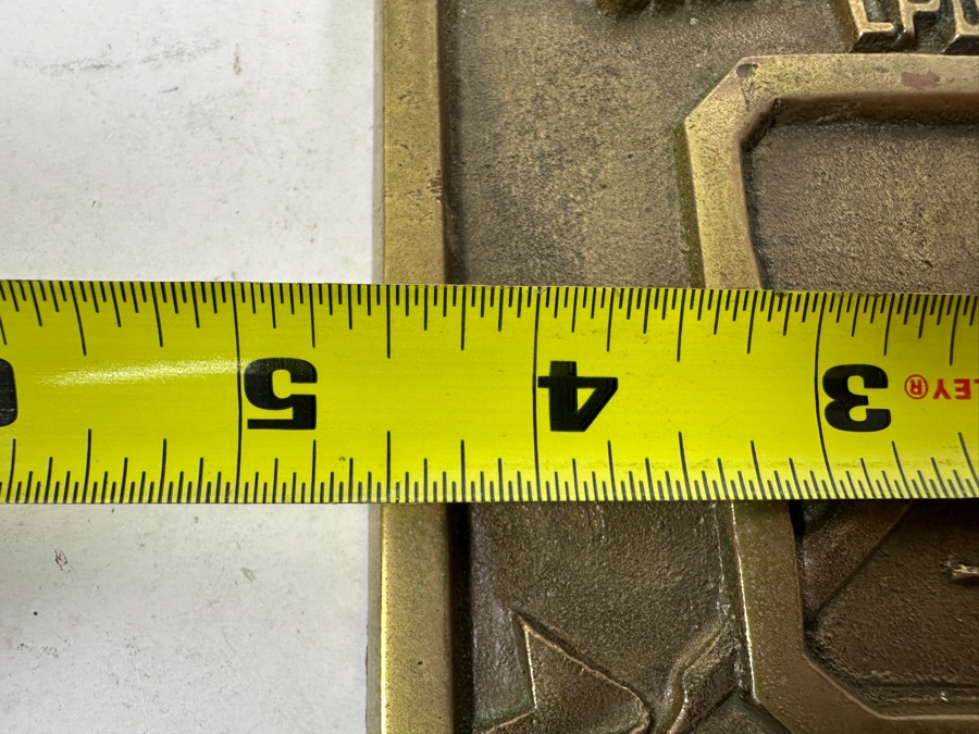 US Navy Ship U.S.S. Dubuque LPD Our Country: Heritage & Future Bronze Plaque 4.5 X 6 [Photo 6]