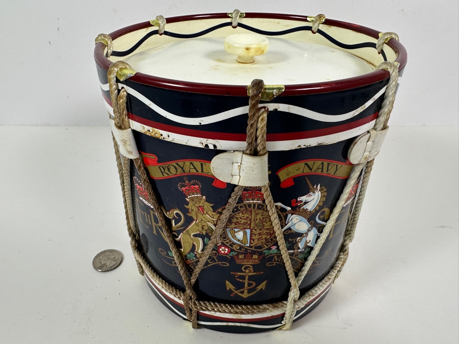 Vintage Mid-Century Royal Navy Ice Bucket 6.75H [Photo 3]