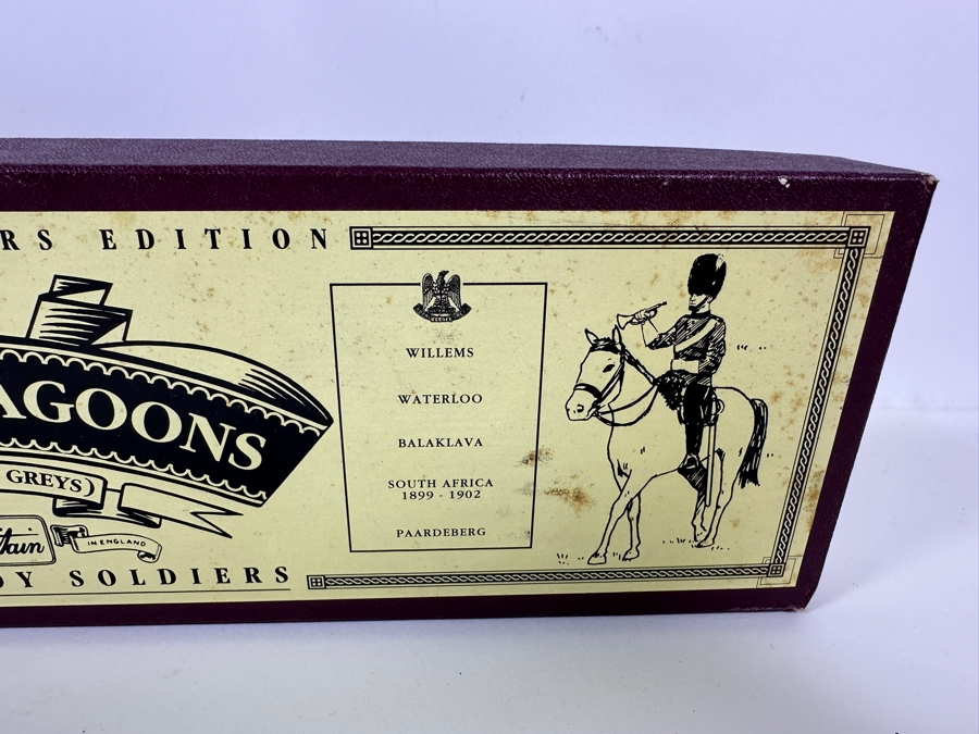 Britains Toy Soldiers The 2nd Dragoons Special Collectors Edition With Original Box 8850 Royal Scots Greys [Photo 12]
